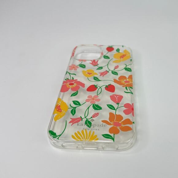 Kate Spade Strawberry Garden Case iPhone 15 Pro - Picture 4 of 9